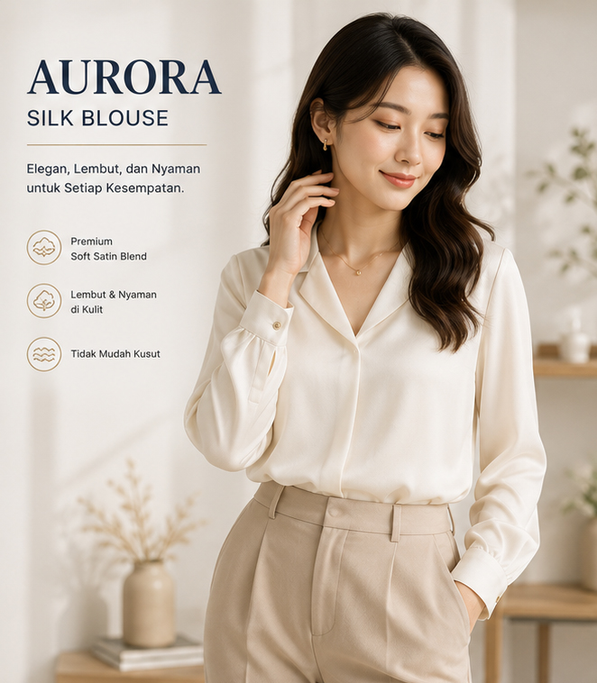 Aurora Silk Blouse