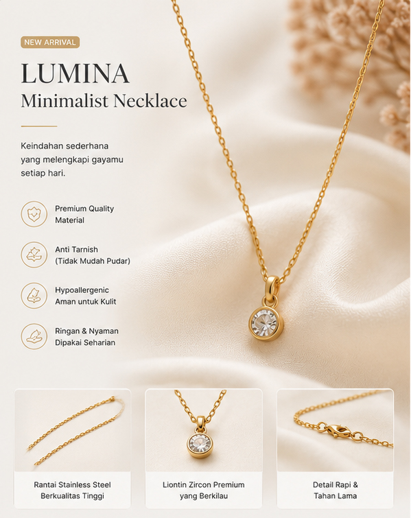 Lumina Minimalist Necklace